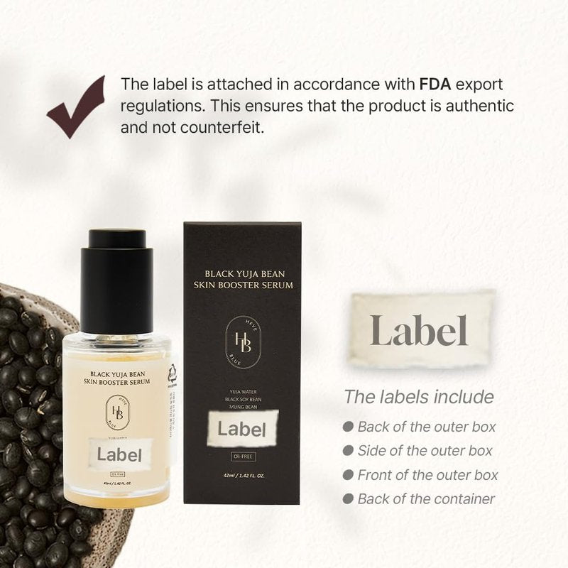 Yuja Bean Skin Booster Serum - Deep Hydration for Sensitive Skin | Korean Skincare, Vegan, Oil-Free