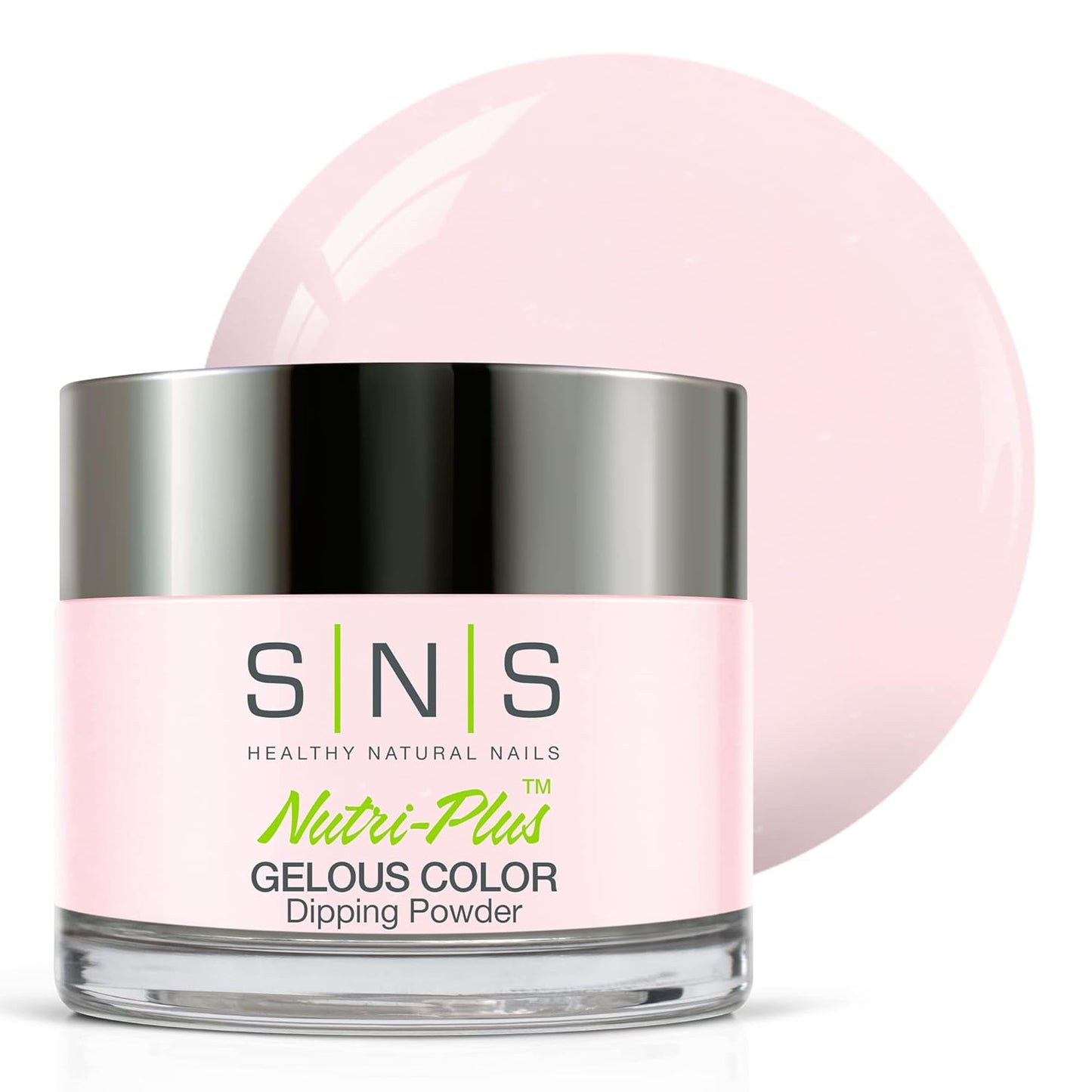 SNS Nail Dip Powder - Gelous Color Dipping Powder in Grace | Long-Lasting, Low-Odor Formula - 1 oz