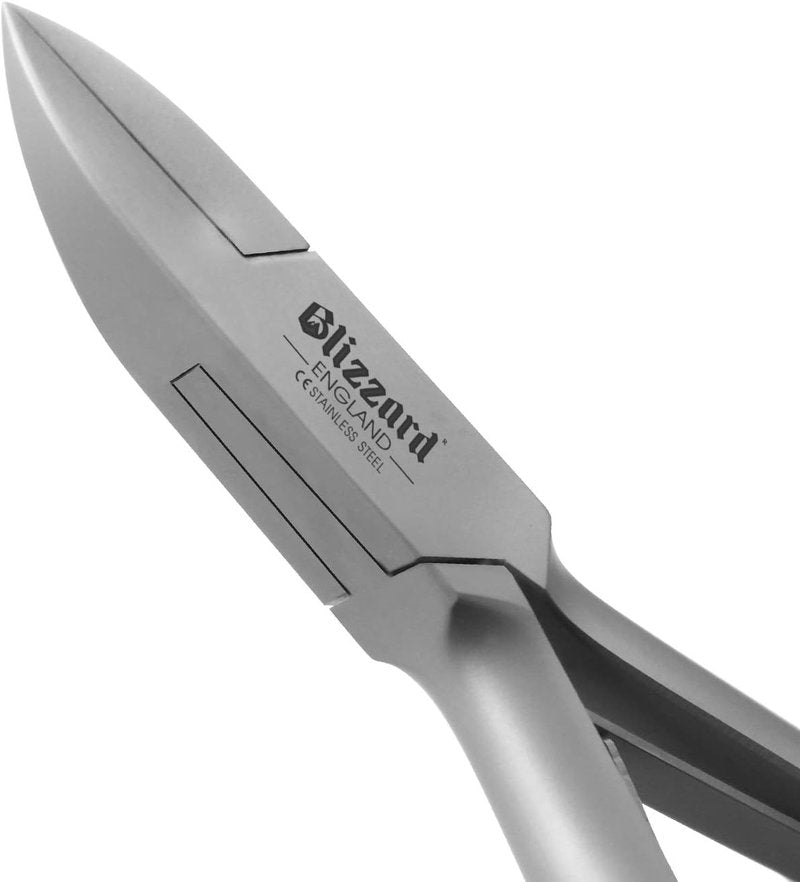 Ingrown Toenail Clippers for Men | Professional German Forged 6-Inch Podiatrist Nail Cutter - Straight Head Design