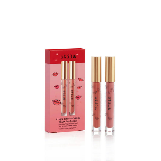 stila Kisses Make Me Happy Stay All Day® Liquid Lipstick Duo