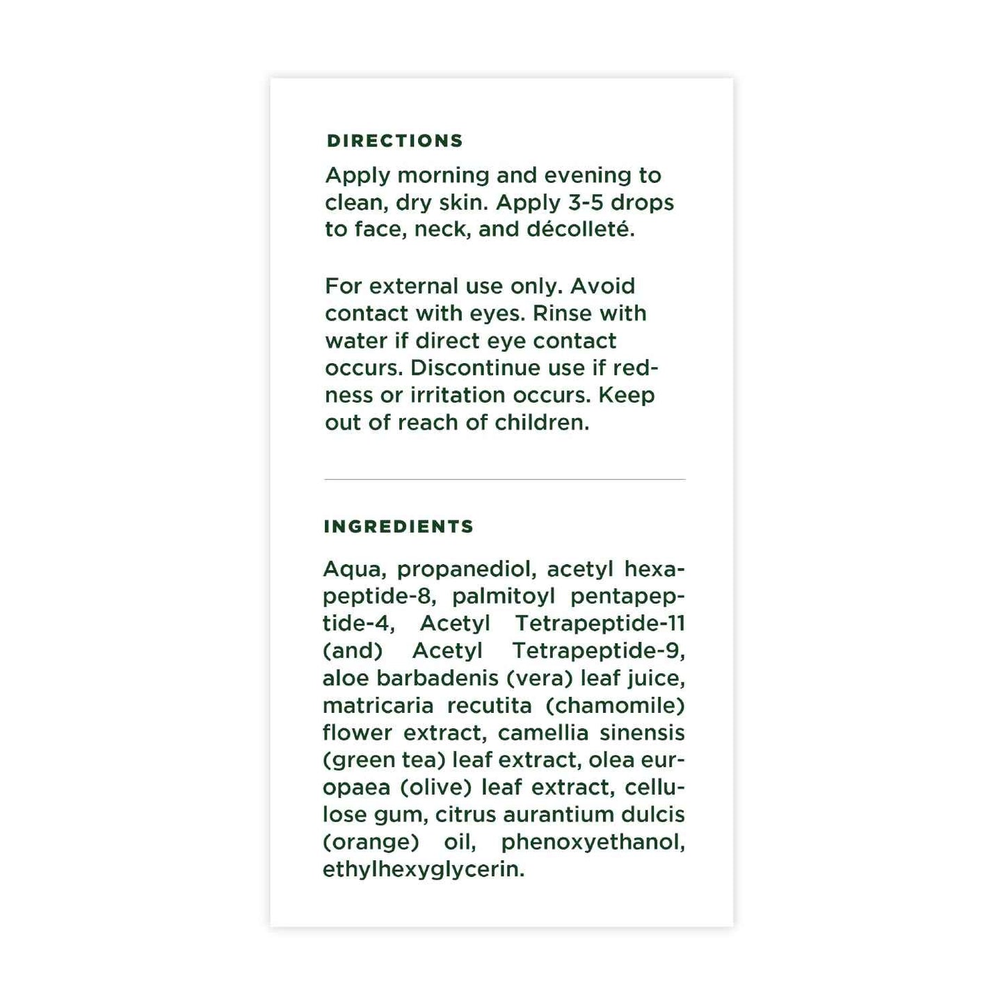 Tree of Life Beauty Hydrating Facial Serum Collagen Peptides with Argireline and Replexium - Anti Aging and Wrinkle Reduction (1oz) and Silicone Reusable Under Eye Patches for Puffy Eyes