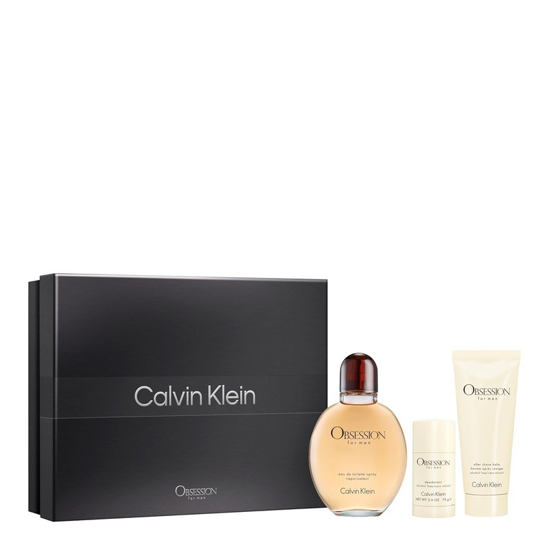 Calvin Klein Obsession for Men Eau de Toilette | Ambery Men's Cologne with Bergamot, Lavender & Musk - Long Lasting Fragrance