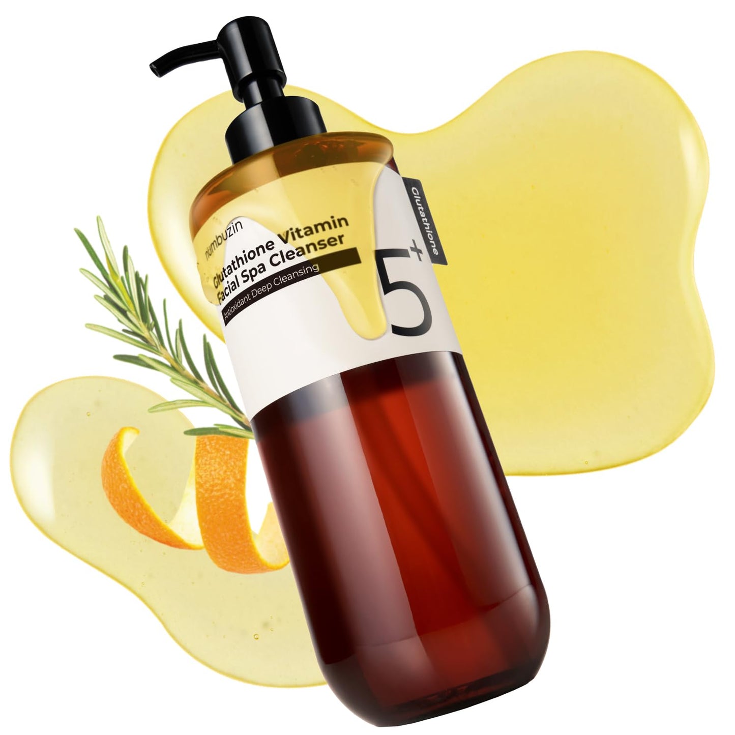 Numbuzin No.5 Cleansing Oil - Glutathione & Vitamin C for Pores, Dark Spots | 6.76 fl oz