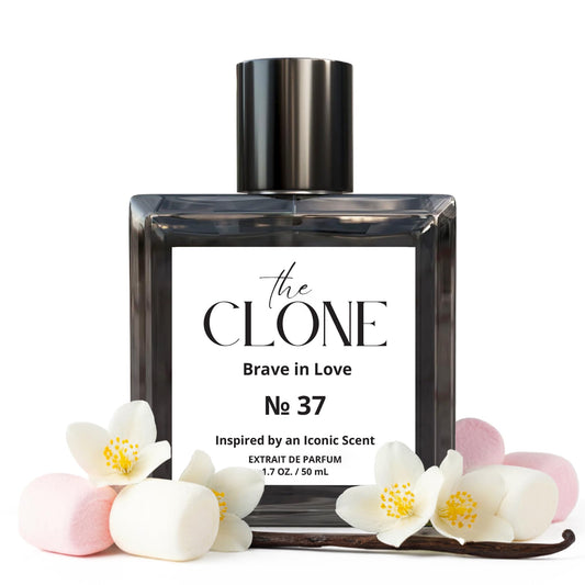 Clone, Brave in Love No. 37 - Inspired by Kilian's Love,Don’t Be Shy Perfume For Women Men Unisex, Extrait de Parfum, Fragrance Perfume Spray, 1.7 Fl Oz (50ml)
