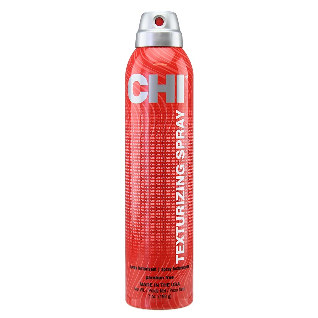 CHI Texturizing Hairspray, Volumizing Hairspray For Adding Buildable Texture & Body, Flexible Hold, Sulfate, Paraben, & Cruelty-Free, 7 Oz
