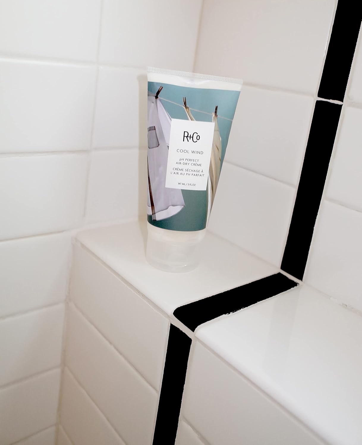 R+Co Cool Wind pH Perfect Air Dry Hair Cream | Hydrates + Tames + Softens | Vegan + Cruelty-Free |