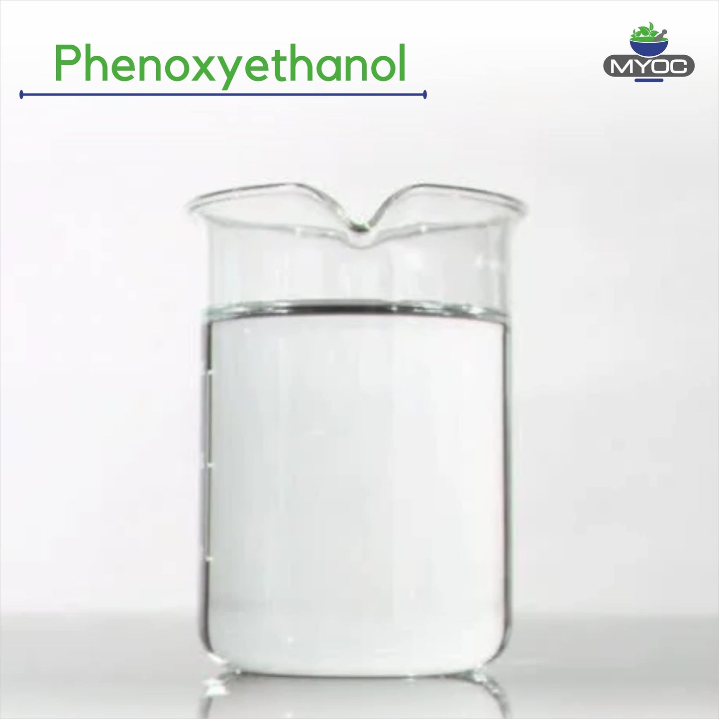 MYOC Phenoxyethanol liquid | liquid preservative suitable for Making Soap, Conditioners, Lotion, Creams, and More, Premium Liquid Preservative, Cosmetic Grade 10.58 Oz / 300 ml