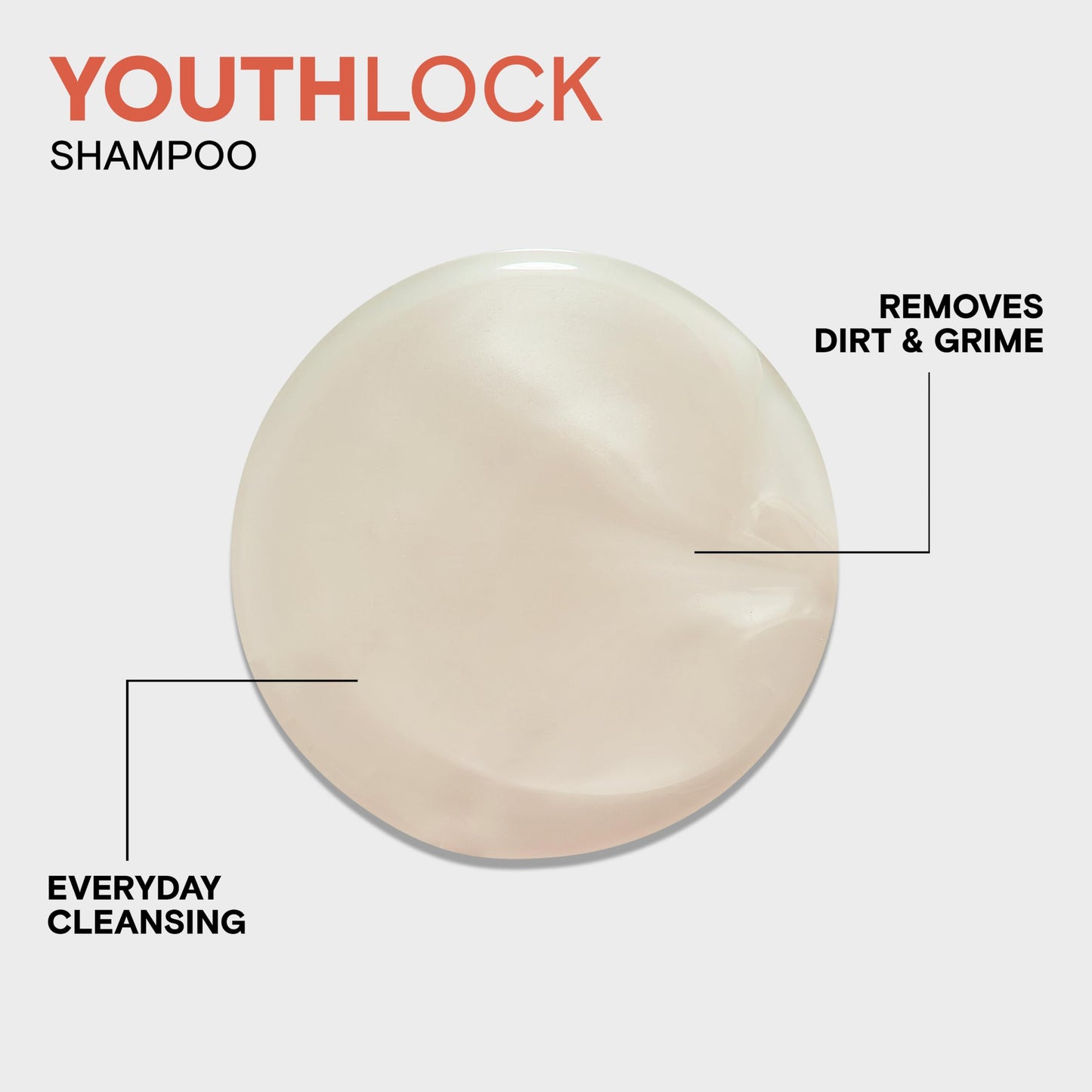 Joico YouthLock Shampoo Formulated With Collagen | Youthful Body & Bounce | Reduce Breakage & Frizz | Soften & Detangle Hair | Boost Shine | Sulfate Free | With Arginine | 10.1 Fl Oz