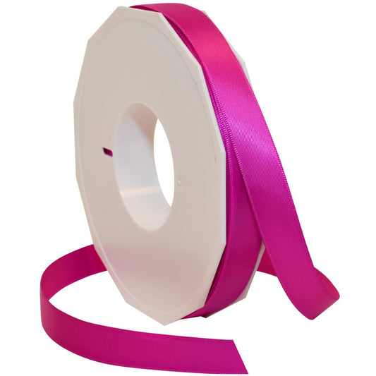 Morex Ribbon Neon Brights Satin, 5/8-inch by 50-Yard, Neon Fuchsia (08716/50-246)