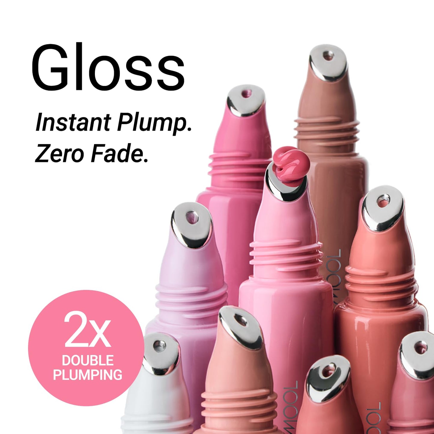 JUNG SAEM MOOL LIP-PRESSION Metal Serum Gloss | Hydrating Tinted Lip Balm with a Hygiene Precision Metal Applicator & Serum Infused Ingredients, Korean Lip Plumper Gloss (Barbiemuse)