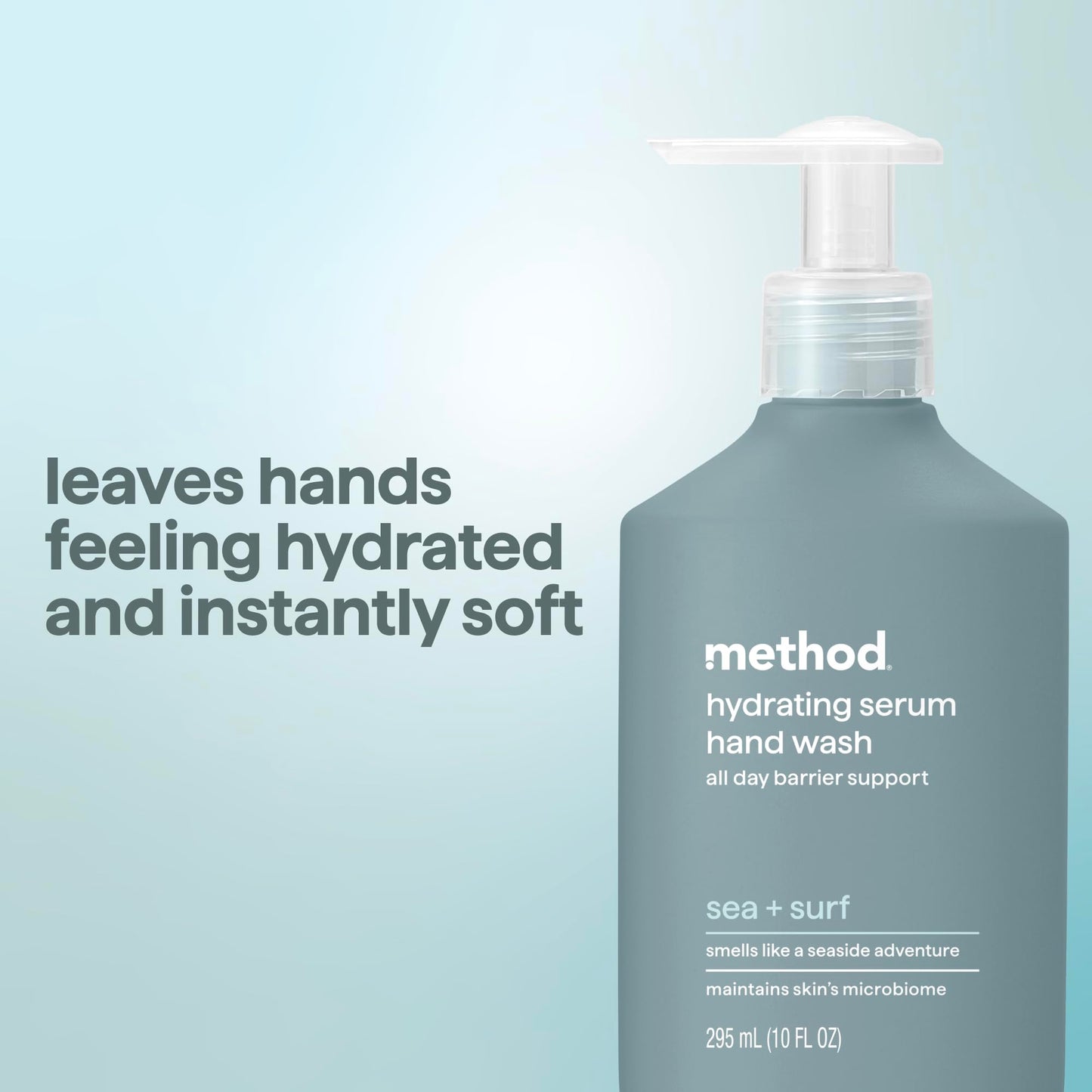 Method Hand Wash, Hydrating Serum, Sea + Surf, 10 oz