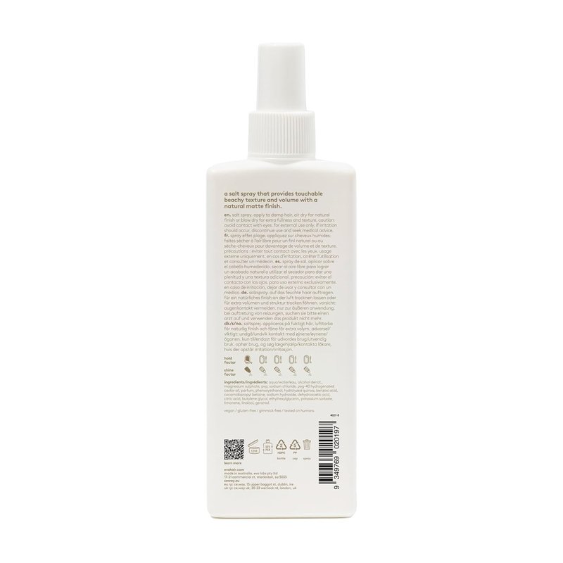 EVO Salty Dog Salt Spray - Beachy Texture & Volume for Natural Matte Hair | 4.2 oz