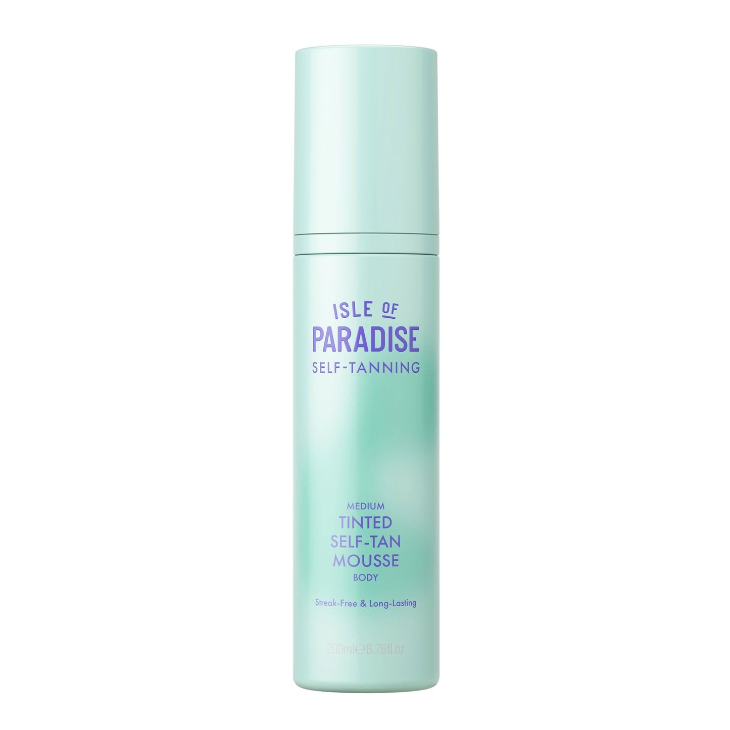 Isle of Paradise Tinted Self Tanning Mousse, Medium, Streak-Free Self Tanner Mousse, Natural-Looking & Lasts Up to 7 Days, Vegan & Cruelty-Free Sunless Tanning Foam, 6.76 fl oz