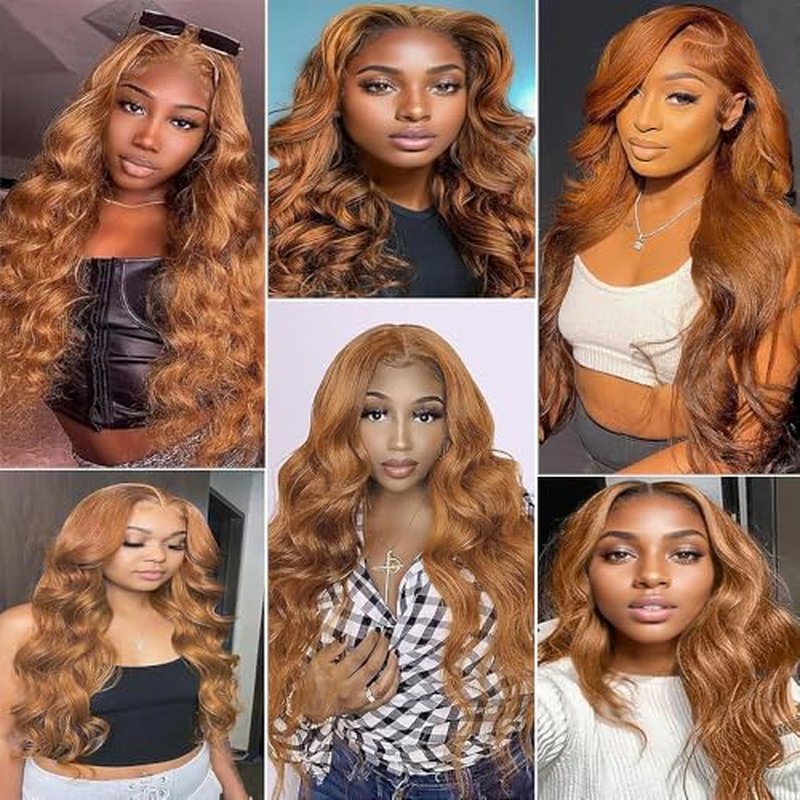 Body Wave Human Hair Bundles 30 32 34 Inch #30 Light Brown Bundles Human Hair 12A Unprocessed Native Virgin Hair 100/PC 3 Extensions Wet and Wavy Weave for Women