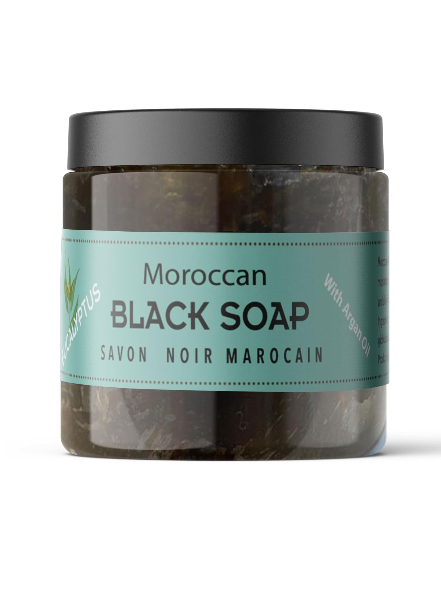 Zakia's Morocco Moroccan Black Soap (Beldi Olive Soap) Original Unscented, 100% natural, Body Scrub, Pure & Natural, Purifying, Cleansing, exfoliating for Hammam Ritual- 16.0 Oz / 552gr