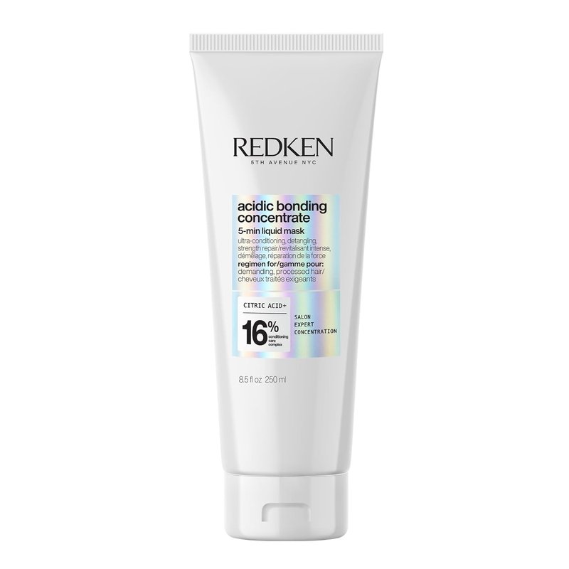 Redken Acidic Bonding Concentrate Hair Mask - Hydrating Bond Building Treatment for Dry, Damaged Hair | 5-Minute Liquid Formula