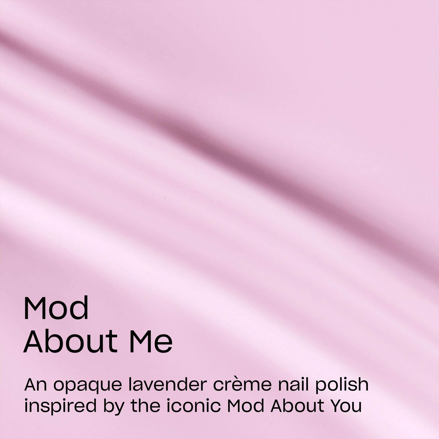 OPI Nail Lacquer Mod About Me | Opaque Soft Cool Lilac Purple Crème Chip Resistant Nail Polish | The New OPIcons Collection | Spring 2026