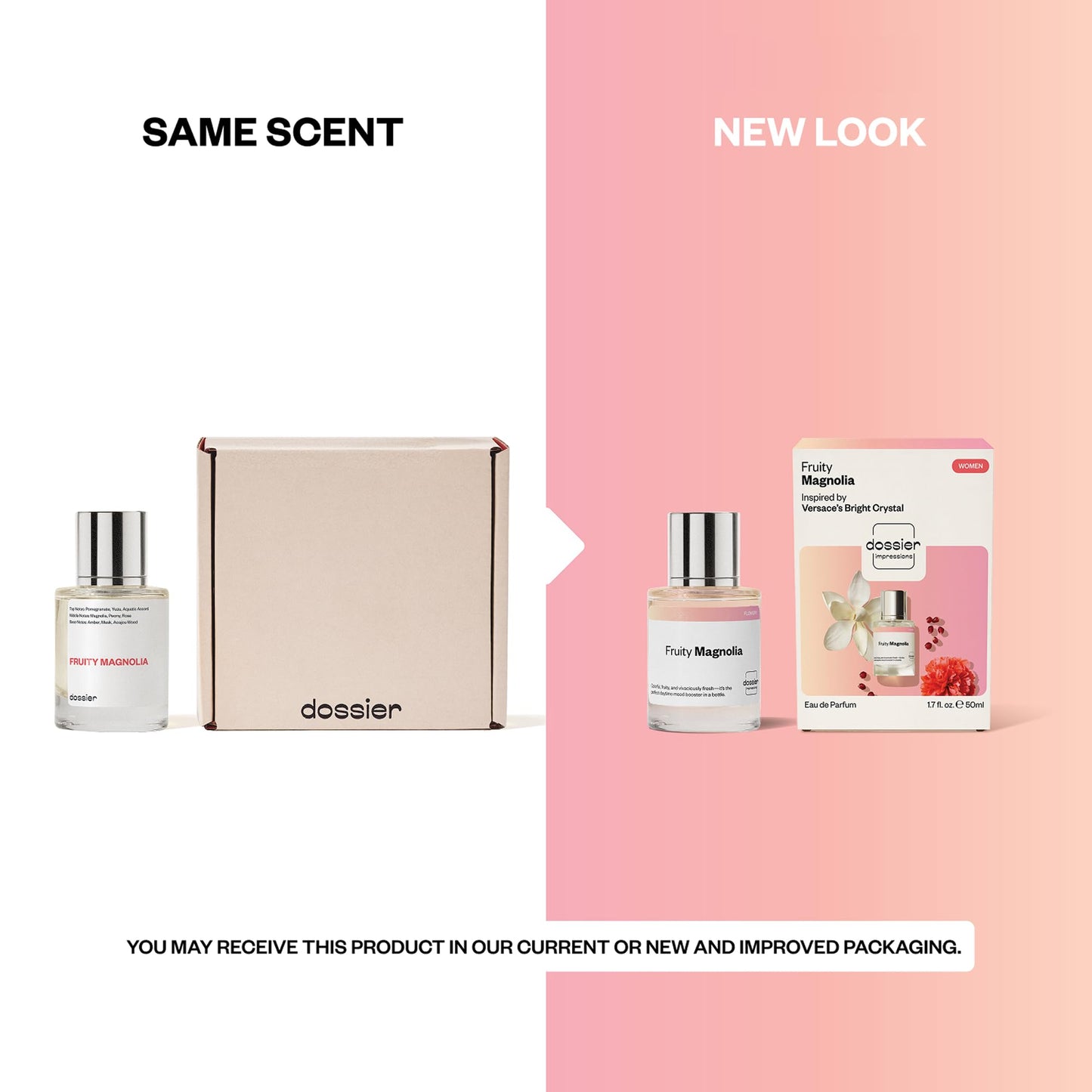 Dossier - Fruity Magnolia - Inspired by Bright Crystal - Women EDP