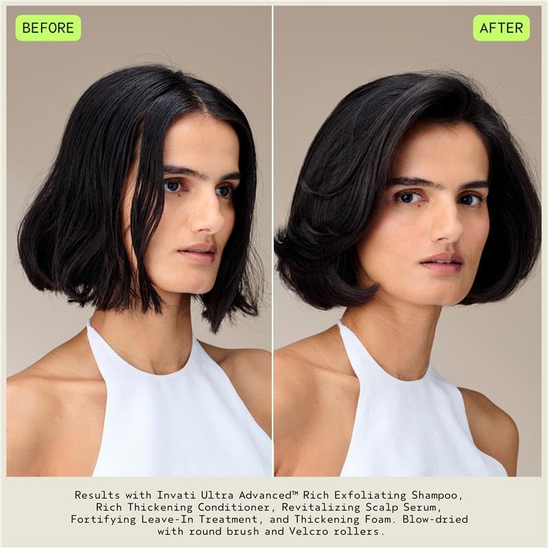 Aveda Invati Ultra Advanced Thickening Foam - Styling Foam for Thin Hair | Instantly Thickens & Provides Flexible Hold