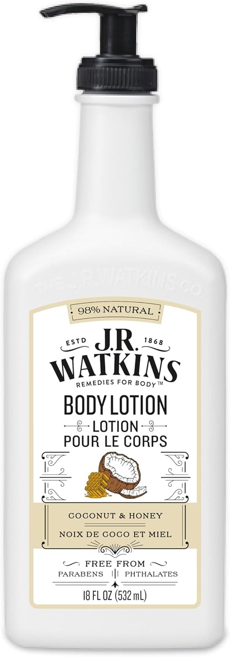 Coconut Milk and Honey Daily Moisturizing Lotion - Nourishing Formula | 18 Ounces