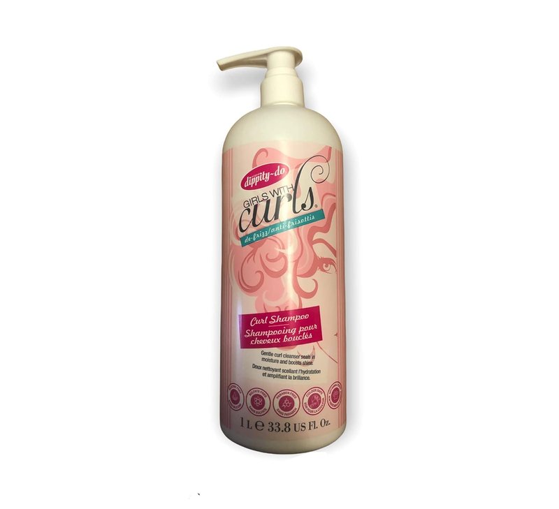 Dippity Do Curl Shampoo for Girls - Moisturizing Formula | 33.8 oz