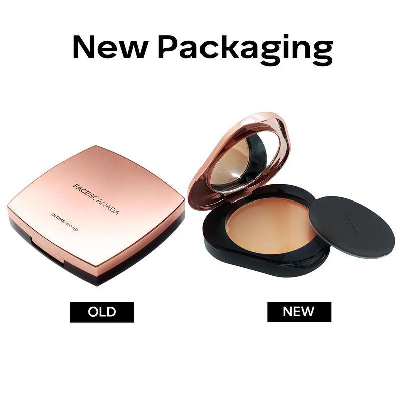 Faces Canada Hd Matte Brilliance Pressed Face Powder Makeup, Oil Absorbing Compact, Flawless Hd Finish, 8 Hrs Long Stay, Silky Smooth Finish, Cruelty Free, Just Natural, 0.28 Oz