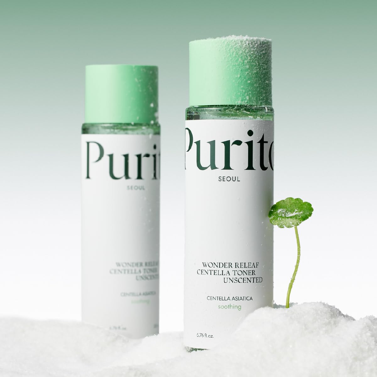 PURITO Centella Unscented Toner, 200ml 6.76 fl.oz, Korean Centella, for Sensitive Skin, Soothing, Facial Toner for face, K-Beauty, Korean Skin Care