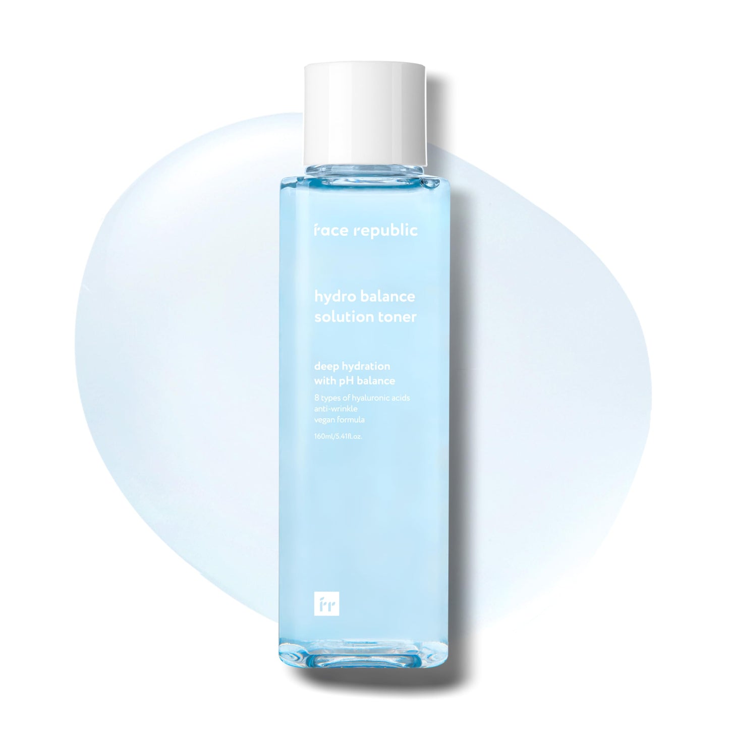 Face Republic Hydro Balance Solution Toner 160ml 5.41 fl oz | Hydrating & Balancing | Hyaluronic Acids, Panthenol, Adenosine | Soft, Plump Skin | Vegan Korean Skin Care