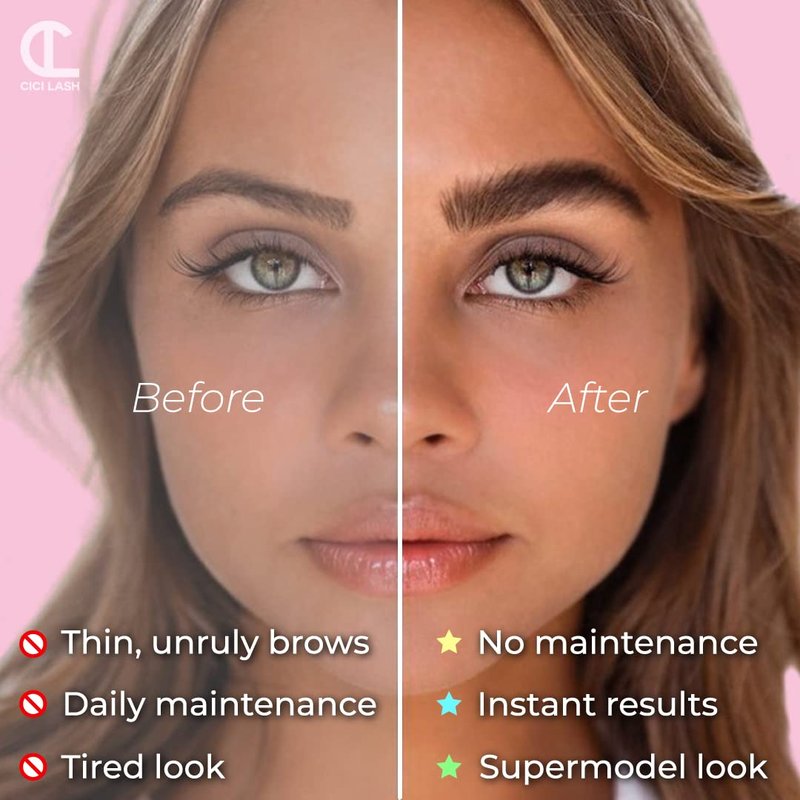 Brow Lamination Kit - Professional DIY Eyebrow Lift with Keratin Conditioning for Fuller, Thicker Brows | Easy to Use & Long Lasting Results