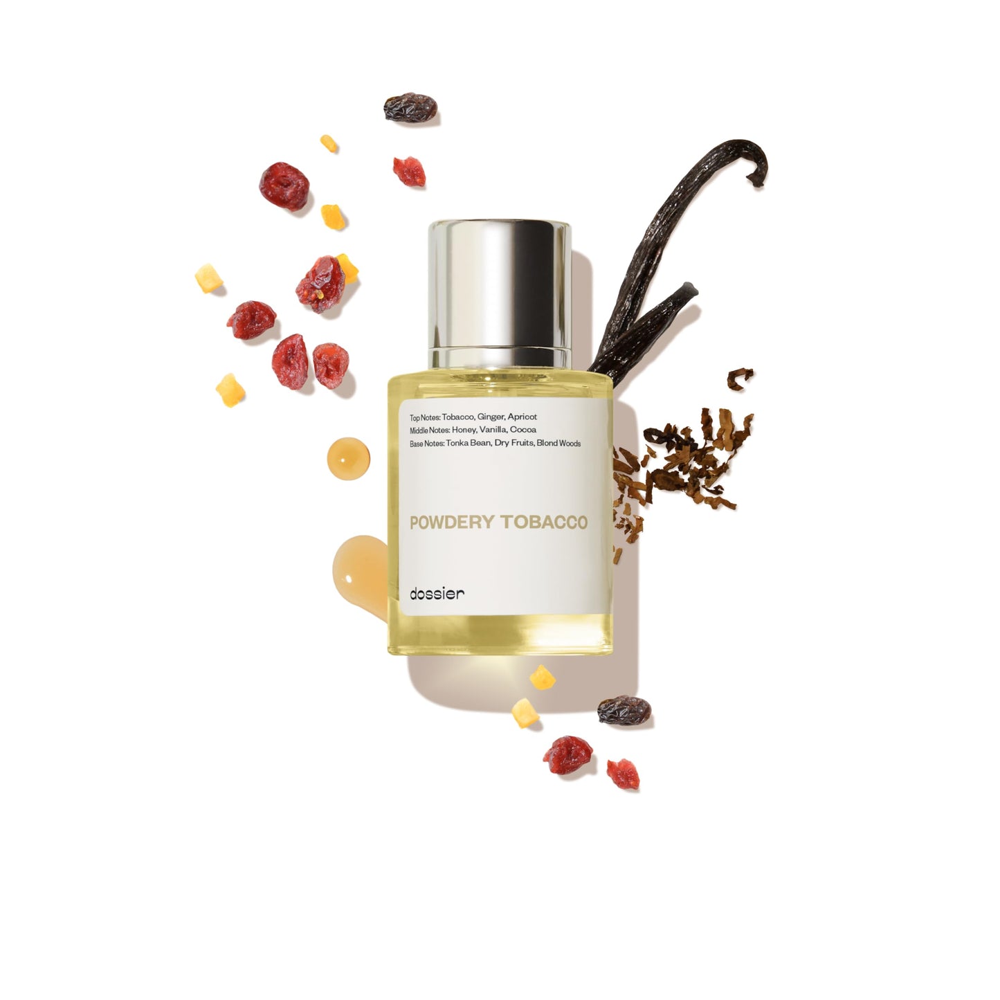 Dossier - Powdery Tobacco - Eau de Parfum - Inspired by Tobacco Vanille - Long-Lasting Fragrance - Unisex - 1.7 fl oz (50ml)