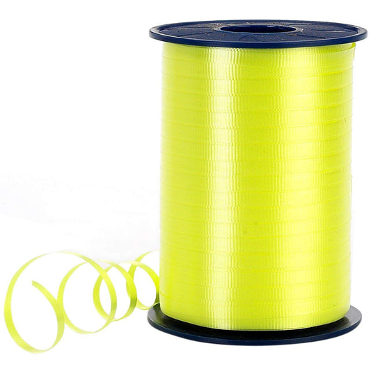 Morex Curling Ribbon 3/16" 500 Yds for Gift Wrapping, Balloon String, Birthday Parties, Holidays, Decorations, Light Yellow