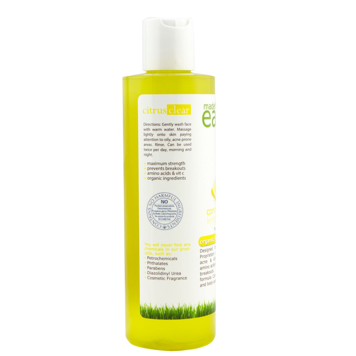 Made from Earth Control Acne Face Wash - Oily Skin Breakouts, 8oz