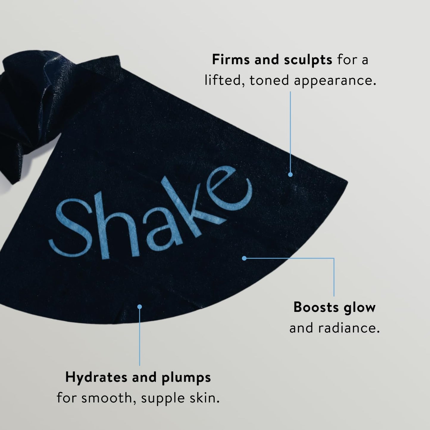 BAWDY Shake It 4 Pack - Marine Algae Beauty Mask for Your Butt - Firming + Illuminating Treatment for Your Behind - 2 Sheets, One for Each Cheek - Clean Beauty for Your Butt (4 Single Use masks)