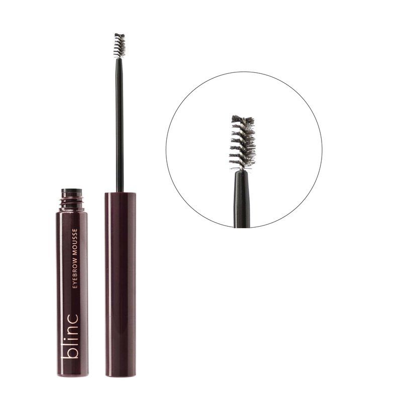 Blinc Eyebrow Mousse, Extreme Hold Tinted Eyebrow Gel with Peptides and Vitamins A & E, Natural Finish, Long-Wearing, Waterproof, Vegan, Gluten-Free & Cruelty-Free, 4.7mL/ 0.16 Fl. Oz, Medium Blonde