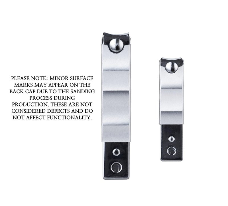 Korean High Class Nail Clippers Set, Fingernail Clipper and Toenail Clipper Cutters, Sharp Stainless Steel