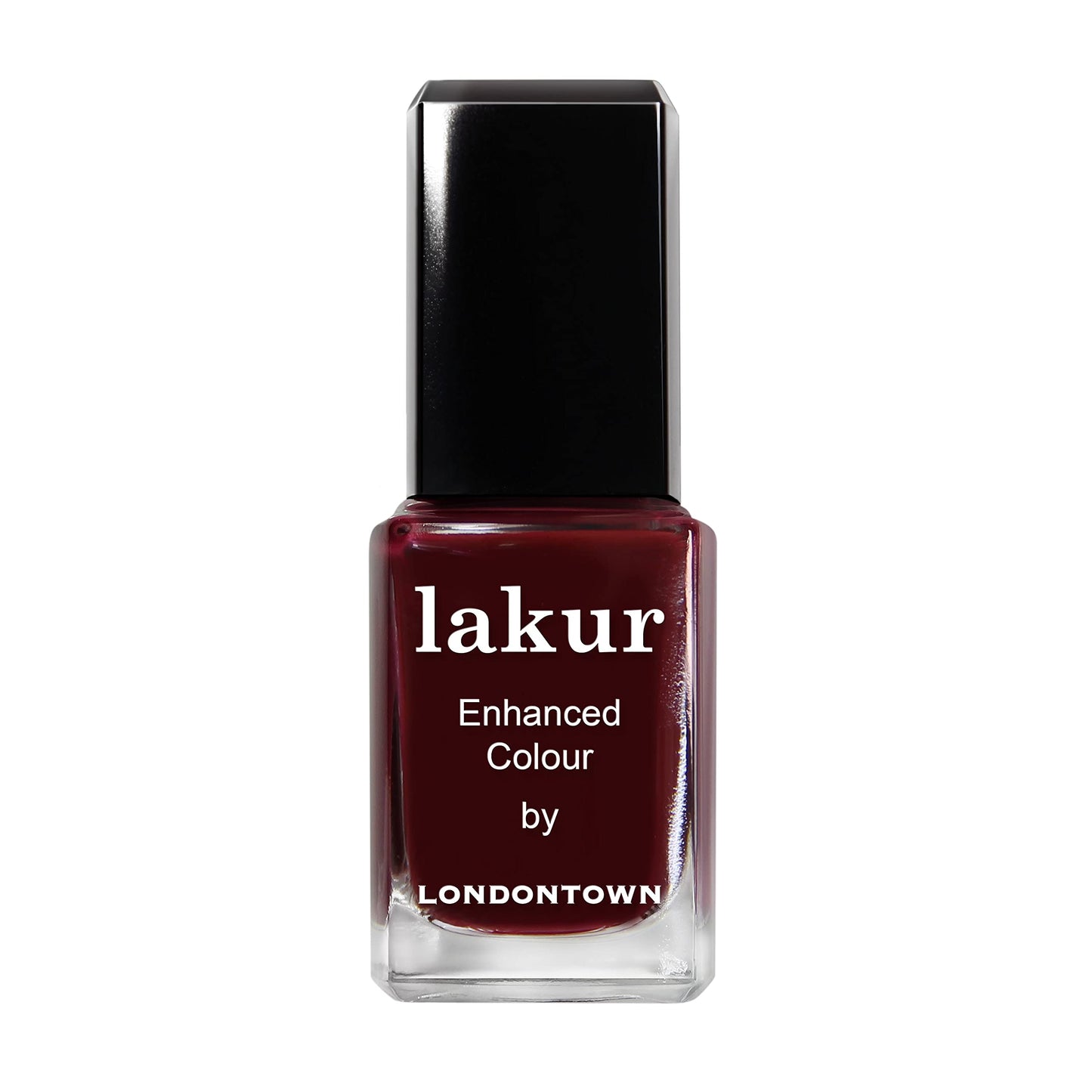 LONDONTOWN lakur Nail Polish, Red Shades, Elderberry