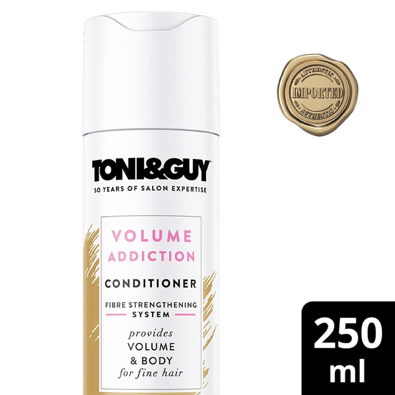 Toni & Guy Cleanse Volume & Body Conditioner - Fine Hair Treatment | 8.5 oz