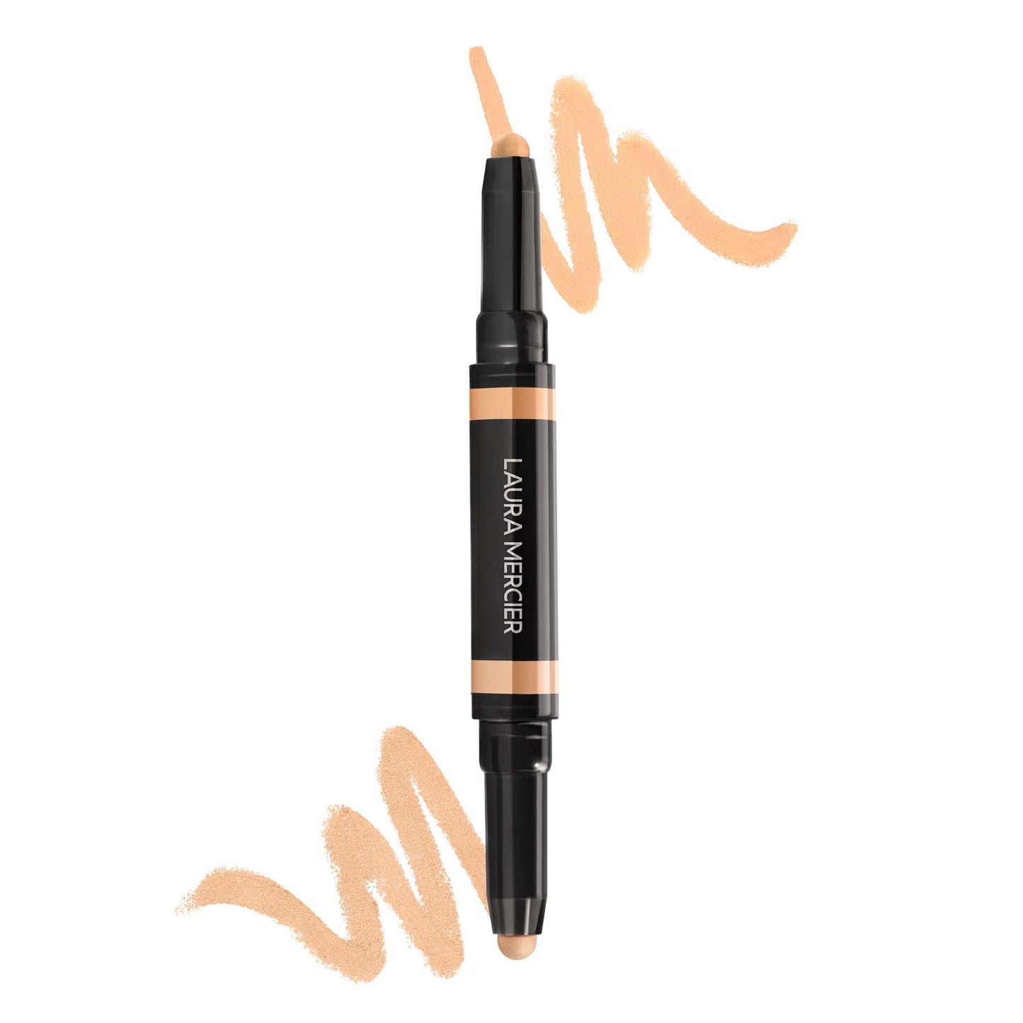 Laura Mercier Secret Camouflage Brighten and Correct Duo, 2-in-1 Face and Under Eye Concealer Stick, Blurs Imperfections and Reduces Appearance of Undereye Dark Circles, Full Coverage, 2W