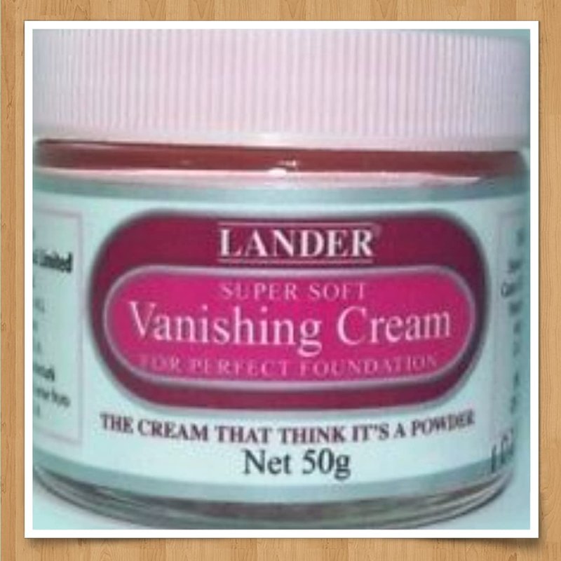 Jamaican Lander Vanishing Cream - Super Soft for Perfect Foundation 50g (Pack of 1)