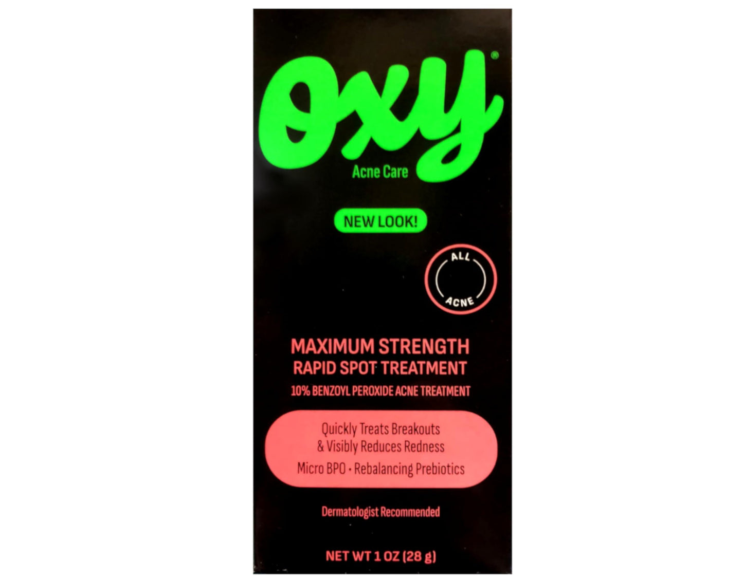 Oxy Maximum Strength Rapid Spot Treatment 1 Ounce (Pack of 3)