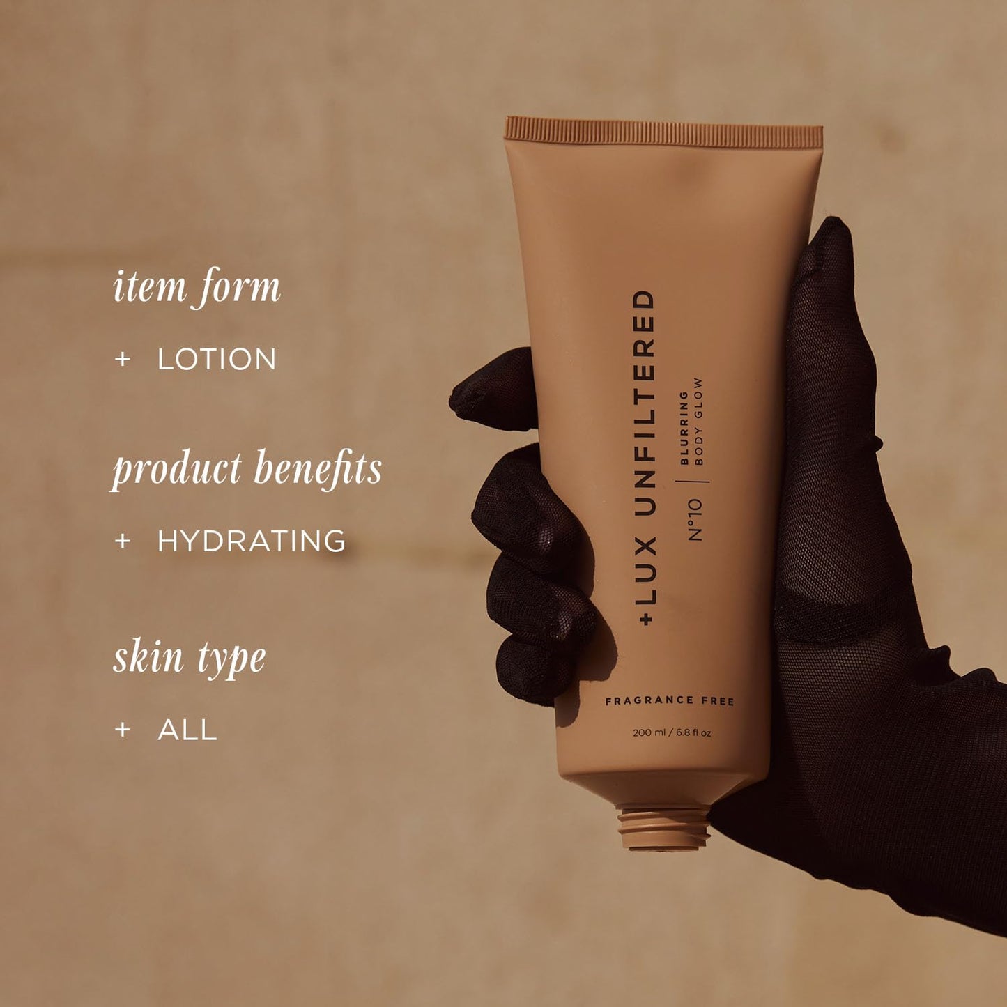 + Lux Unfiltered - Golden Era Blurring Body Lotion (200 ml)