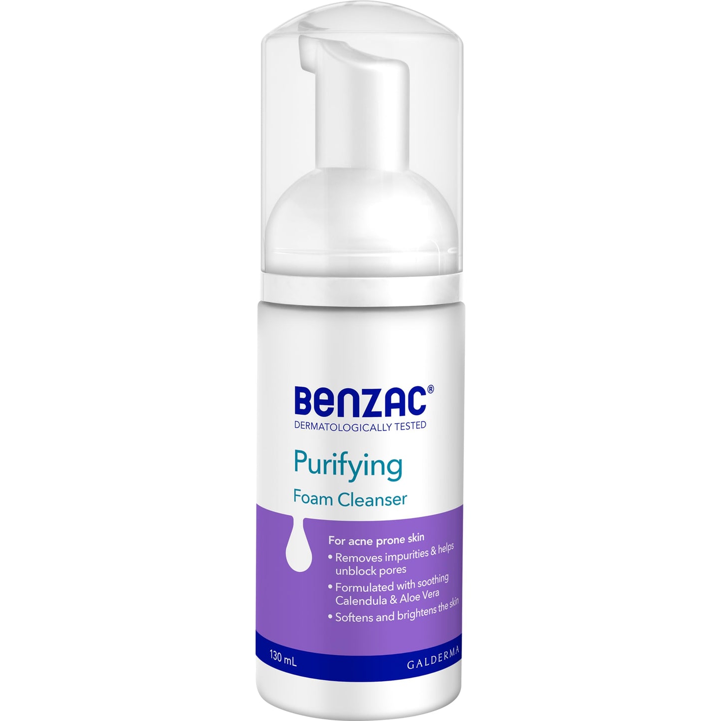 Benzac Daily Facial Foam Cleanser 130ml_AB