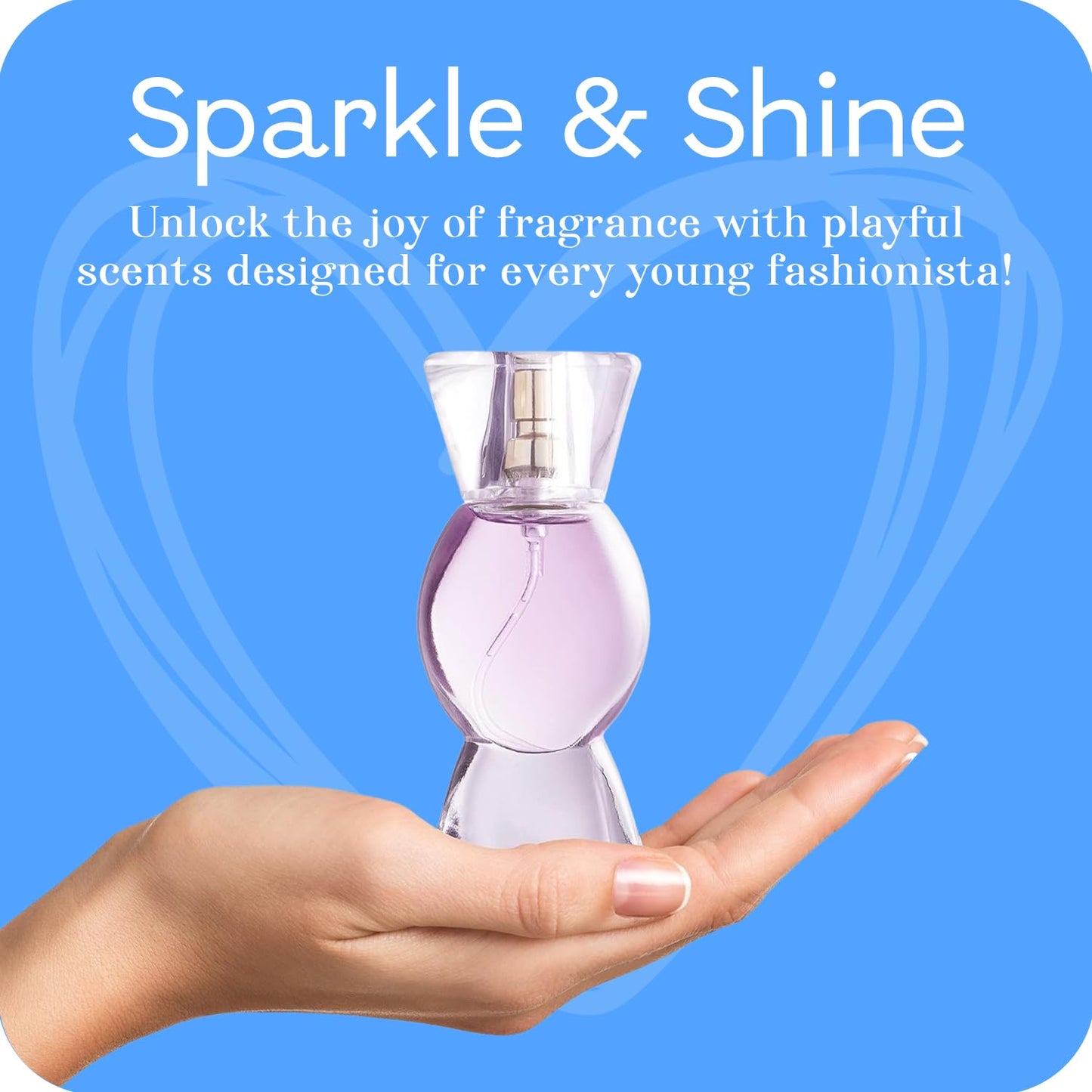 SCENTED THINGS Candy Girls Perfume Gift Set – Fruity Body Spray Childrens Perfumes for Tween & Teen Girls, 3 Candy-Shaped Bottles, Gift-Ready Fashion Collection for Kids & Teens