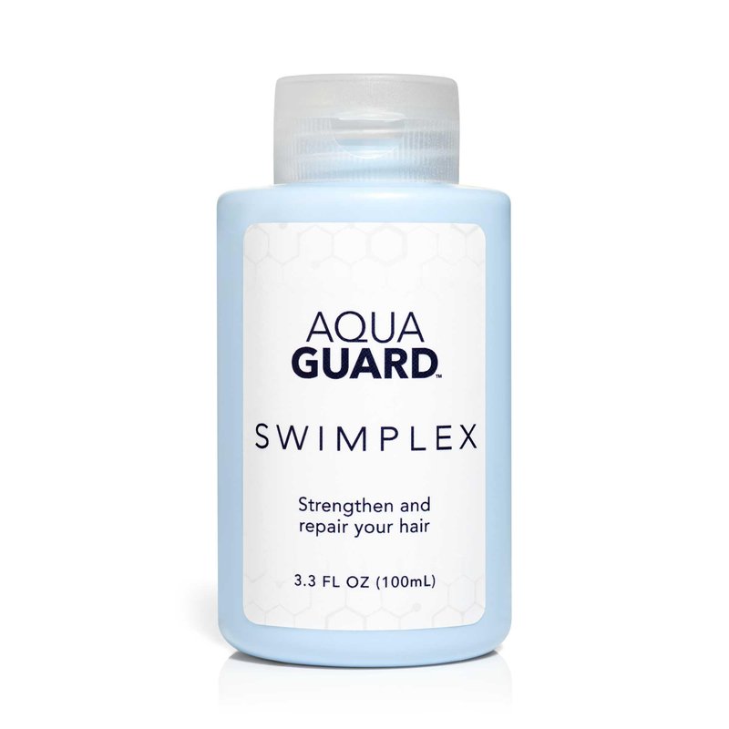 AQUA GUARD SwimPlex Hair Mask | Reverses Damage Caused by Chemicals and Minerals in Water | Made in California | Paraben, Phthalate, and Gluten-Free | 3.3 oz (1 Pack)