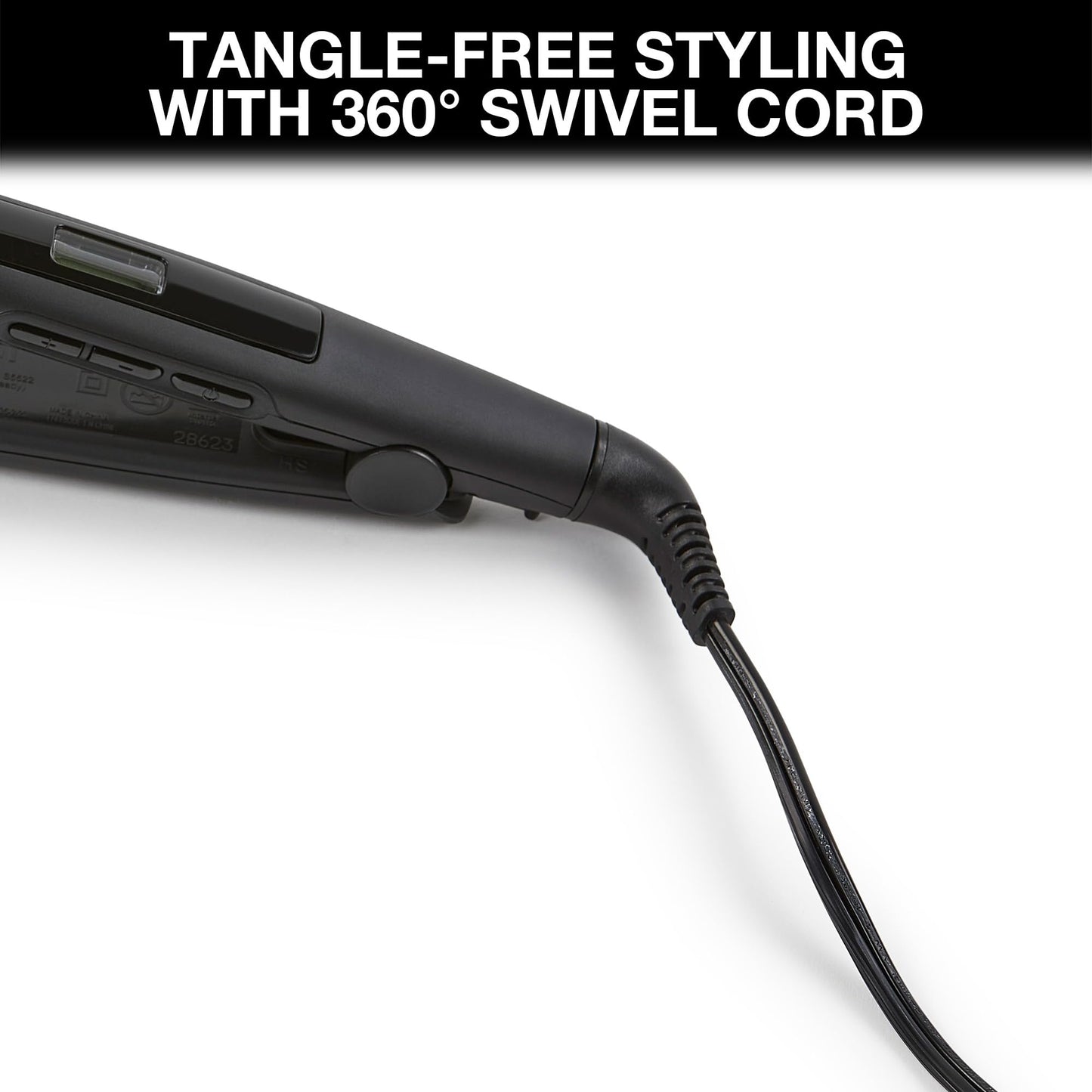 Remington 1 3/4" Flat Iron, Hair Straightener with Anti-Static Technology, 30-Second Heat Up & 60 Minute Auto Shut-off, 30% Longer Ceramic Floating Plates, Titanium + Ceramic Coating