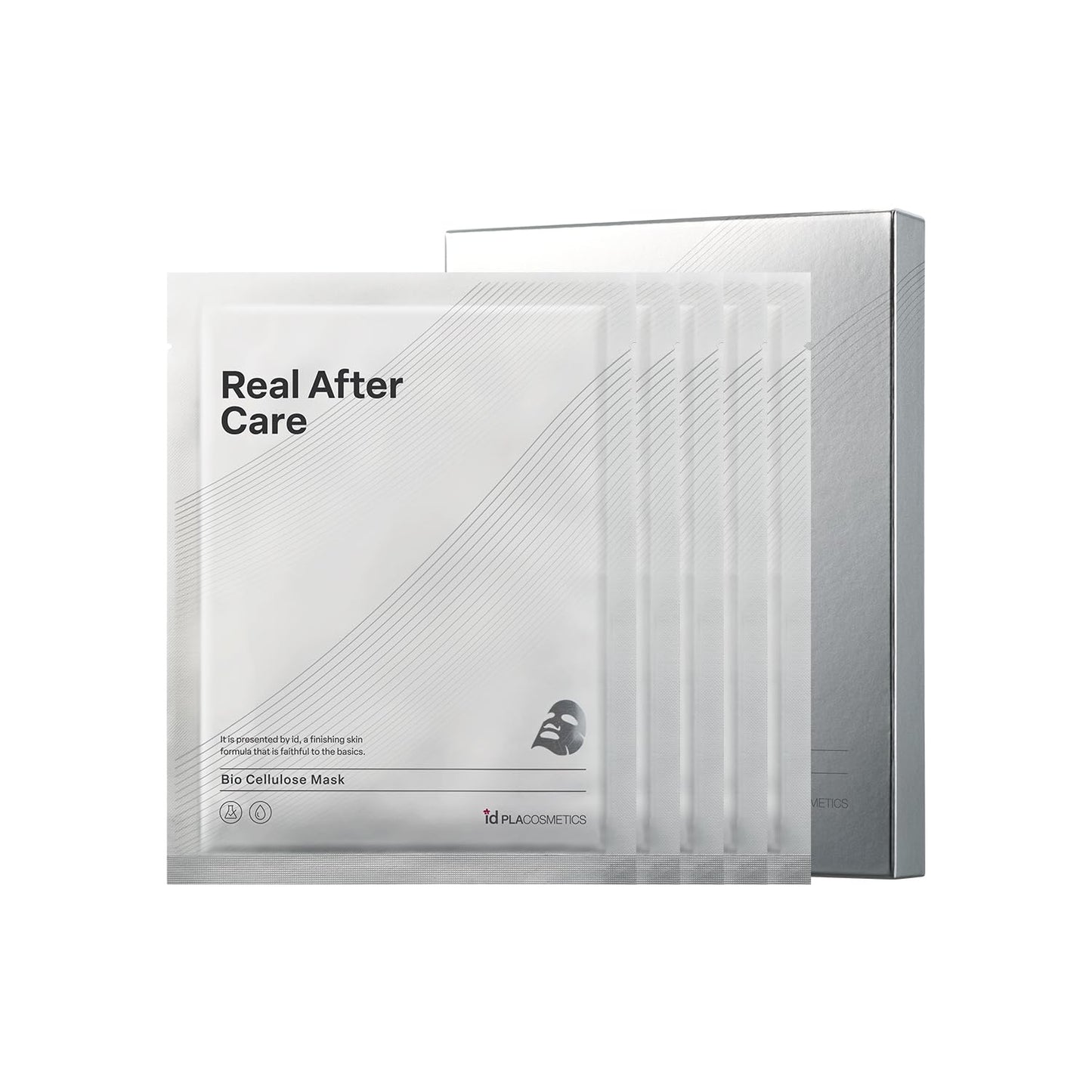 ID.PLA Bio-Cellulose Sheet Mask - Ultra-Adhesive After Care for Sensitive Skin | Instant Hydration & Soothing Relief (5 Pack)