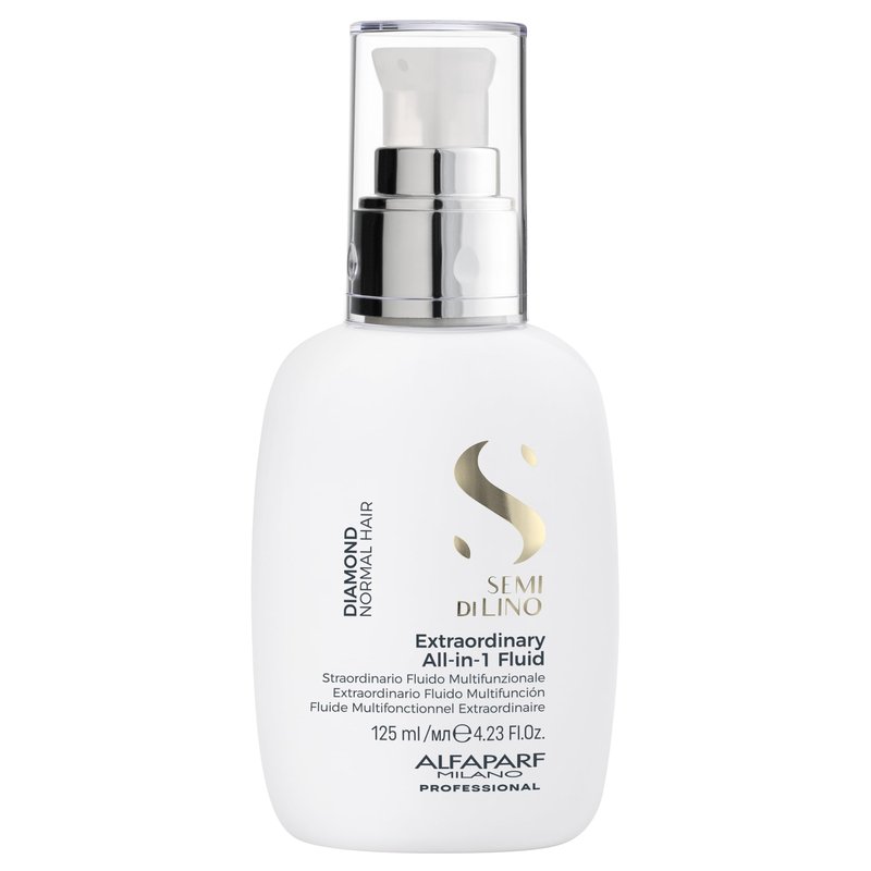 Semi di Lino All-In-One Multi-Benefit Leave In Conditioner Spray with Thermal Protection - Detangles, Softens, Smooths, Controls, Seals Cuticles - Prevents Split Ends - Humidity Protection