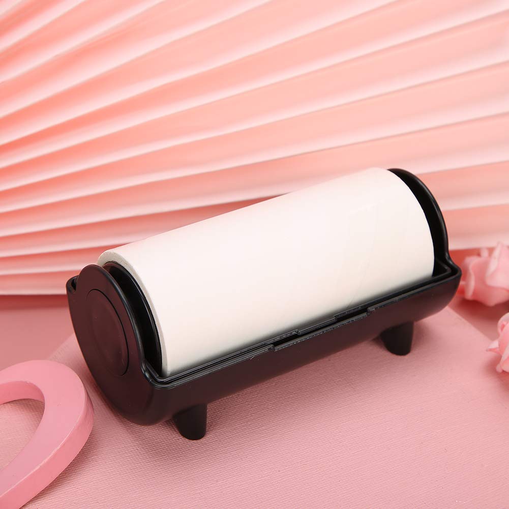 Nail Stamper Oil Absorbing Sheet Paper – Black DIY Manicure Tool for Clean Pattern Transfer, compatible with/Rectangle/Jelly Nail Stamping Plates & Polish