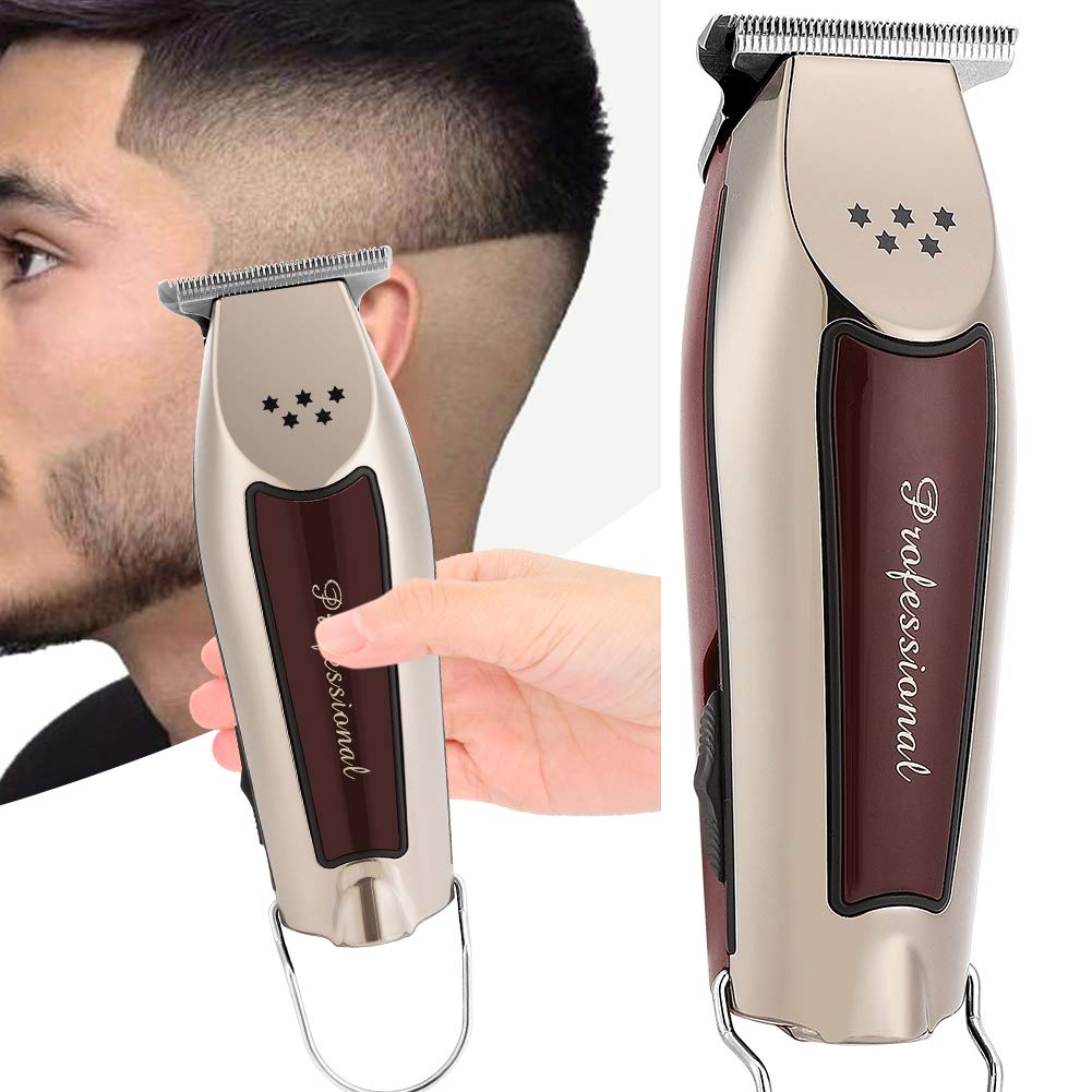 Professional Electric Hair Clipper Rechargeable Adjustable Hair Cutting Machine(US Plug 100-240V)