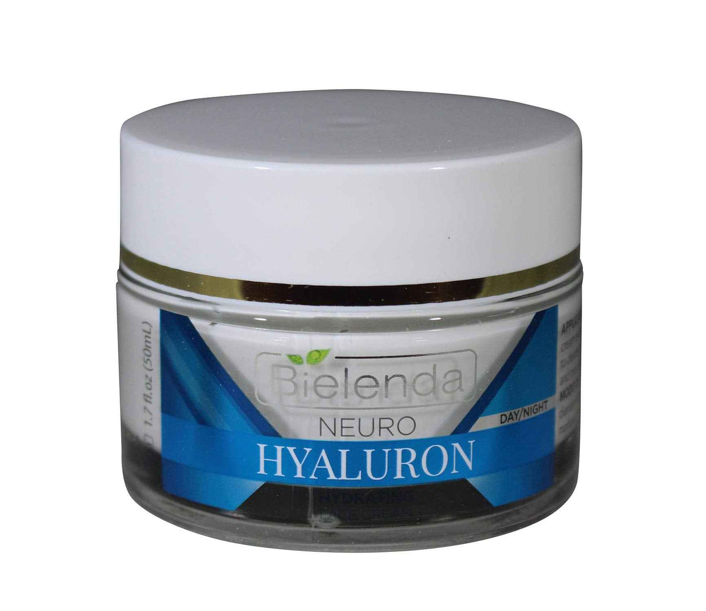 Bielenda Neuro Hyaluron Hydrating Face Cream, 1.7 Oz. Day and Night.